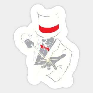 Stylish Magician Sticker